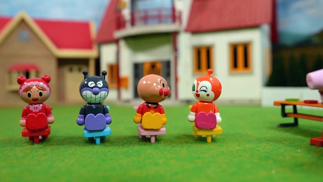 アンパンマンおもちゃアニメ ひらがな教室