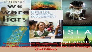 PDF Download  Practical Classroom Management Enhanced Pearson eText with LooseLeaf Version  Access Download Full Ebook
