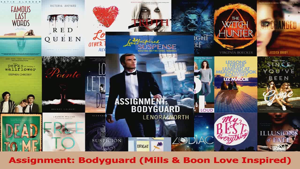 PDF Download  Assignment Bodyguard Mills  Boon Love Inspired Read Full Ebook