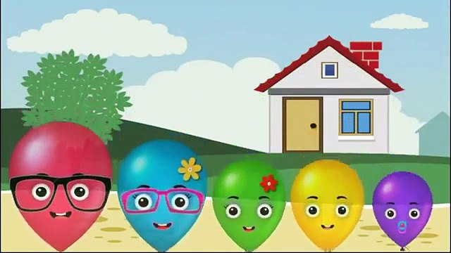 Finger Family Collections 001 - Balloons Cars Micky mouse Barbie Finger Family Rhymes for Kids , 2016