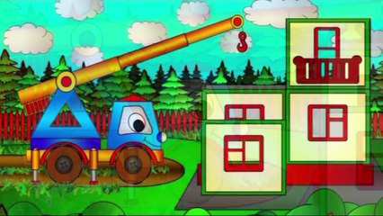 Lernen und bauen - Ein grosser Kran! - Maschinen für Kinder