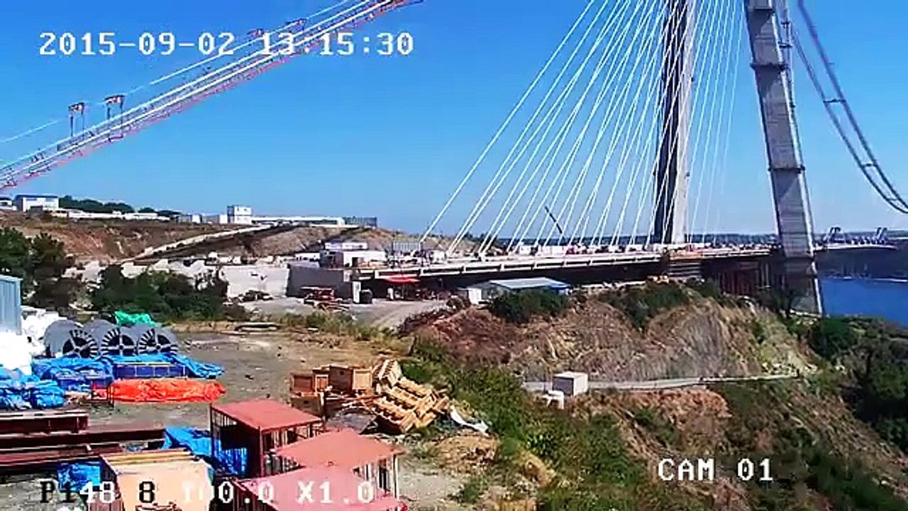 IP SPEED DOME İLE CEKİLMİŞ 3. köprü görüntüsü Avenir