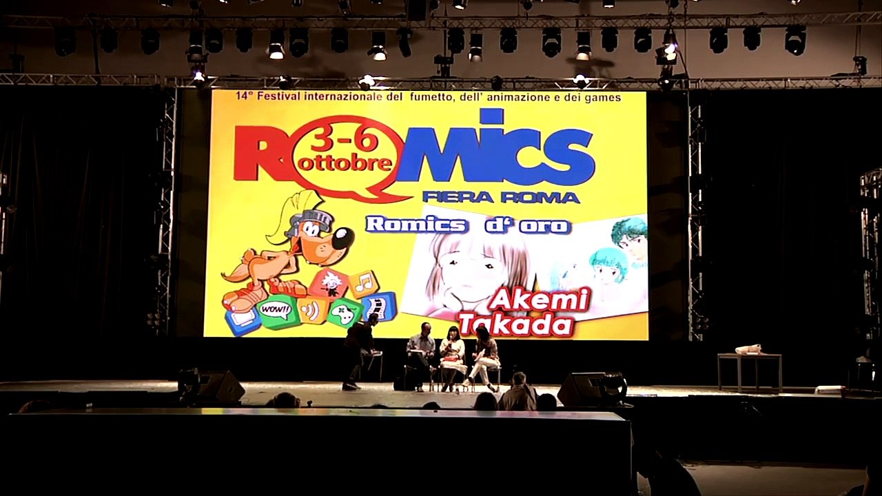 Akemi Takada: intervista allautrice di Creamy al Romics 2013