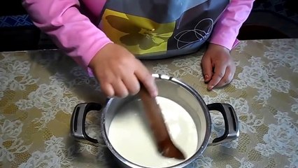 طريقه عمل الكريمه البيضاء المنزليه المطبخ التونسي - Tunisian Cuisine