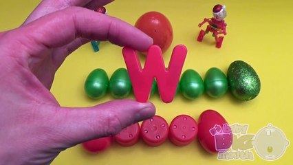 Disney Mickey Mouse Surprise Egg Learn-A-Word! Spelling Holiday Words! Lesson 13