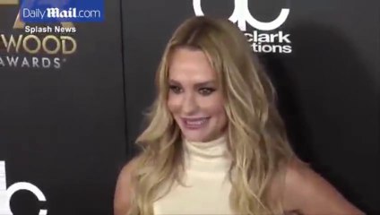 Taylor Armstrong, John Bluher at Hollywood Film Awards 2015