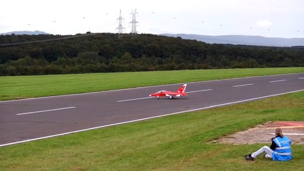 YAK 130 BIG SCALE RC TURBINE JET MODEL FULL DISPLAY FLIGHT DEMO / Jetpower Messe 2015