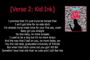 Kid Ink - Promise ft. Fetty Wap (Lyrics)