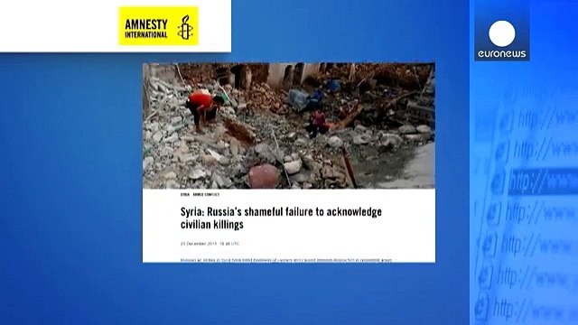 Amnesty accuse la Russie de crimes de guerre en Syrie