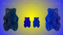 Jelly Gummy Bear Movie Finger Family Cartoon Animation Nursery Rhymes Dance with Lyrics Fi