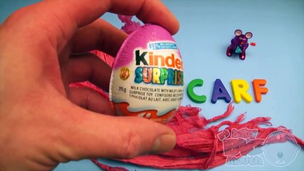 Kinder Surprise Egg Learn-A-Word! Getting Dressed! Lesson 29