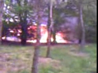 Bus en Feu Au Glacis