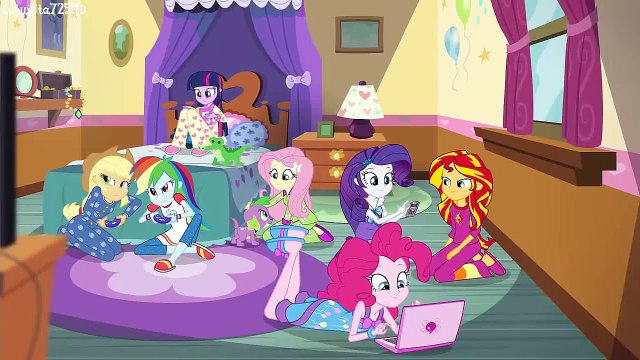 Slumber Party at Pinkies House MLP: Equestria Girls Rainbow Rocks! [HD]