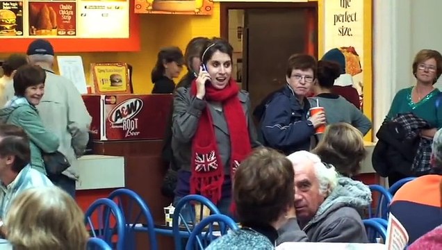 Christmas Food Court Flash Mob, Hallelujah Chorus - Must See!