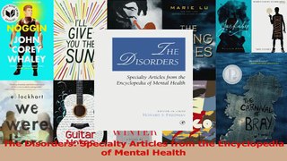PDF Download  The Disorders Specialty Articles from the Encyclopedia of Mental Health PDF Online