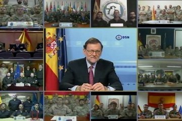 Rajoy felicita a las tropas españolas en el extranjero