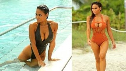 Daphne Joy Shows Off Her Curves In A One Piece Bathing Suit