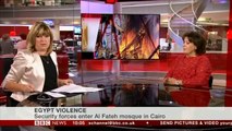 BARIA ALAMUDDIN: BBC World News 17 Aug 2013 EGYPT VIOLENCE