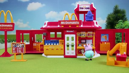 アンパンマンストップモーション マクドナルドプレイセット McDonalds Play Set/Toy collaboration Theatre! : A Day at McD