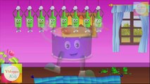 Ten Green Bottles(10 Green Bottles) Nursery Rhyme | Kids Animation Rhymes Songs