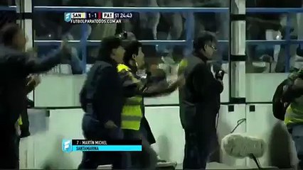 Gol de Michel. Santamarina 2 - Patronato 1. Final Reducido. B Nacional 2015. FPT.