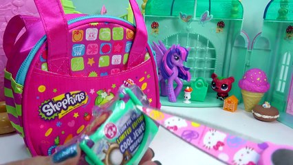 Shopkins Season 3 Mini Purse 2 Blind Bags Baskets Disney Frozen Fashems MLP POP Vinyl Vid