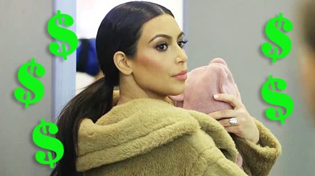 Kim und Kanye erhielten Millionen Angebote für die ersten Bilder von Baby Saint!