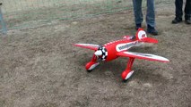 GEE BEE R3 RC ELECTRIC MODEL AIRPLANE FLIGHT / RC Meeting Damelang June 2015