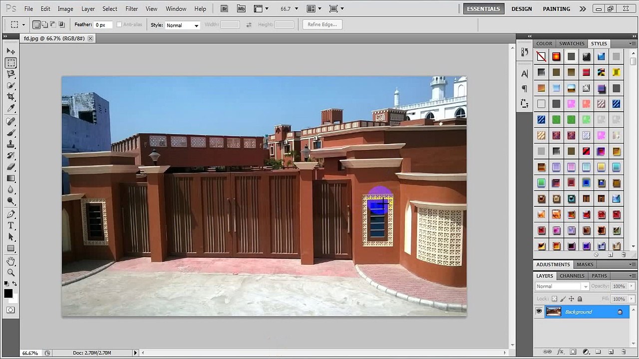 How To Change Picture Background In Adobe Photoshop Cs5 Middle East.