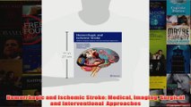 Hemorrhagic and Ischemic Stroke Medical Imaging Surgical and Interventional  Approaches