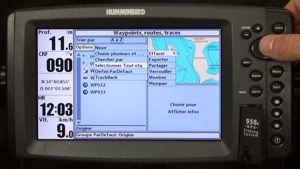 Tuto Humminbird - Sauvegarde des données