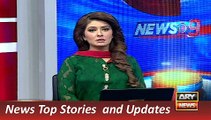 ARY News Headlines 25 December 2015, No Protocol in KP sys Imran