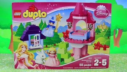 Duplo Lego Sleeping Beauty Fairy Tale Set with Batman with Superman and Little Mermaid Ariel