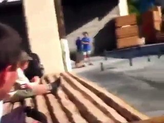 カワサキ ニンジャ ZX-12Rのエンジンを搭載したフィアット 500 ジムカーナ映像