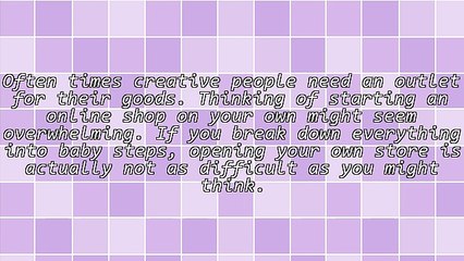 Creativity Can Create an Income - Crafting From Home