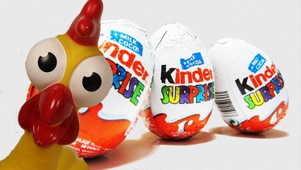 Surprise Eggs with Crazy Chicken Game