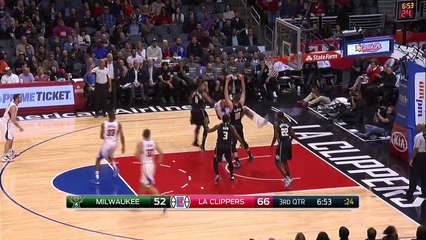 DeAndre Jordan Ejected from Game | Bucks vs Clippers | December 16, 2015 | NBA 2015-16 Season