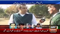 Ary News Headlines 16 December 2015 , Why APS Peshawar Student Thanks To Enemy