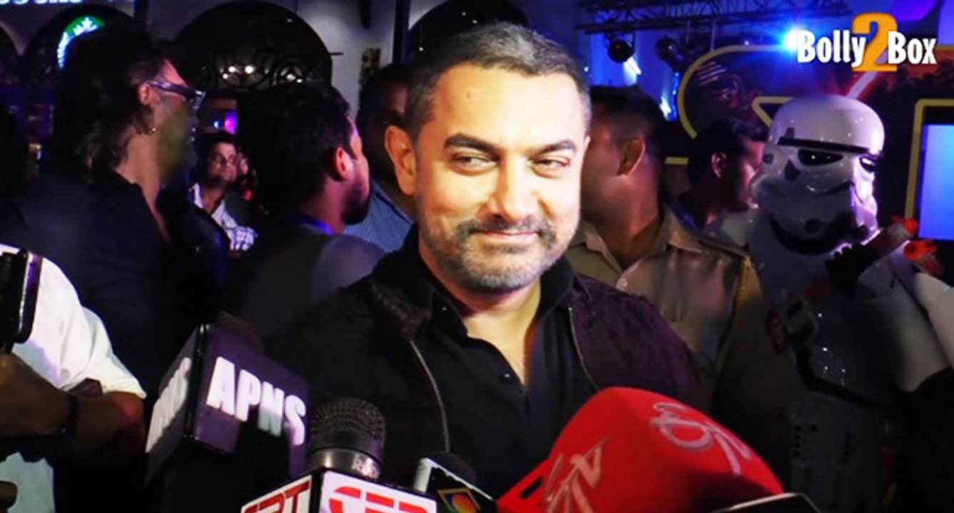 Aamir Khan to attend Hollywood Movie 'Star Wars : The Force Awakens' premiere | Bollywood Gossips
