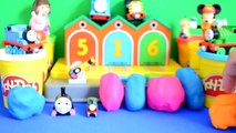 peppa pig Play-Doh Surprise Eggs Thomas and Friends peppa pig mickey mouse clubhouse AMAZING