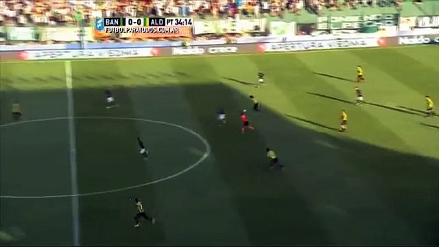 Avisó el Tiburón. Banfield 0 - Aldosivi 0. Liguilla Pre Sudamericana 2015. FPT