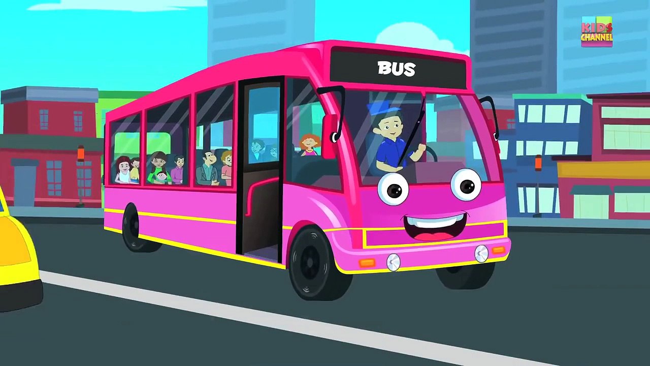 Wheels On The Bus | Nursery Rhyme For CHildren
