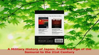 Read  A Military History of Japan From the Age of the Samurai to the 21st Century PDF Online