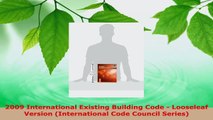 Read  2009 International Existing Building Code  Looseleaf Version International Code Council EBooks Online