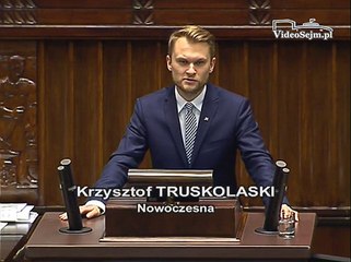 Poseł Krzysztof Truskolaski - Wystąpienie z dnia 18 listopada 2015 roku.