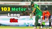 103M Huge Six By Shahid Afridi ● Out Of The Stadium