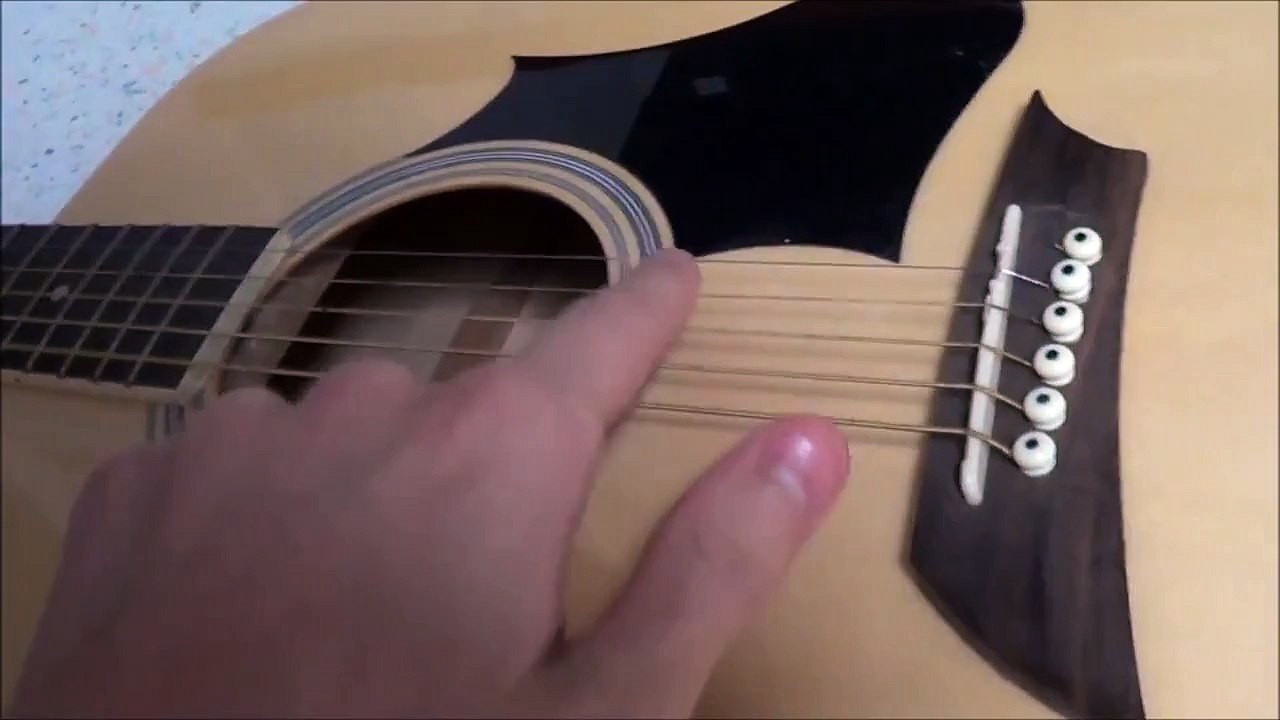 HOW TO PLAY GUITAR FOR BEGINNERS : PLAYING EXERCISE 1 FOR BEGINNERS