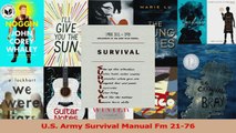 US Army Survival Manual Fm 2176 PDF