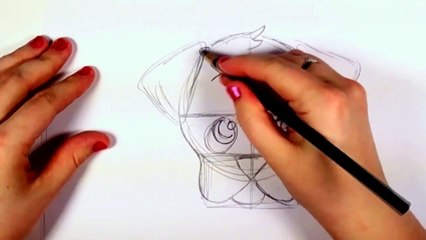 How to Draw a Cute Puppy Face Step by Step CC