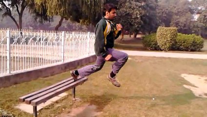 adil bin talat pakistan taekwondo champion single leg knee jump training